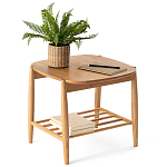 Приставной стол из массива дуба Reyer Side Table варинант исполнения - 2 | Loft Concept в Грозном