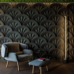 Гипсовая 3D Панель PALM варинант исполнения - 1 | Loft Concept в Грозном