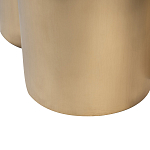 Стол журнальный круглый керамогранит белый Keramos варинант исполнения - 4 | Loft Concept в Грозном