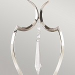 Бра с 2-мя лампами и подвеской из прозрачного стекла Elstead Lighting варинант исполнения - 5 | Loft Concept в Грозном