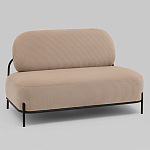 Диван Стоун велюр рельефный бежевый варинант исполнения - 1 | Loft Concept в Грозном