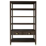 Стеллаж с двумя ящиками Elsa Dreams Walnut варинант исполнения - 5 | Loft Concept в Грозном