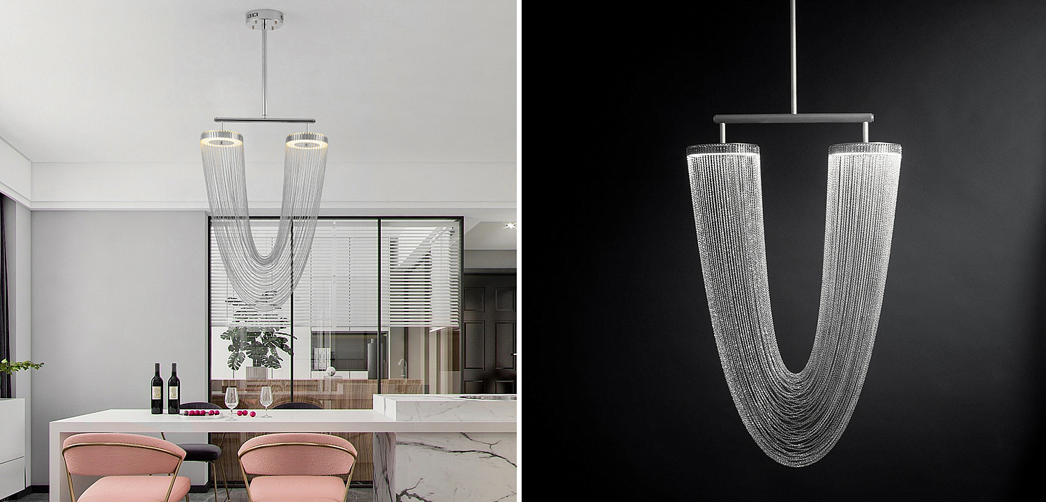Люстра Otero Silver Larose Guyon Люстра Otero Silver Larose Guyon - Loft-Concept в Грозном