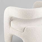 Кресло дизайнерское для лаунж зоны жемчужного цвета Pearl Lounge варинант исполнения - 5 | Loft Concept в Грозном