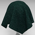 Мебельная ткань Шенилл темно-зеленый цвет 138 см T4-36 варинант исполнения - 2 | Loft Concept в Грозном