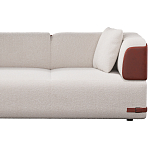 Трехместный диван Richmond с кожаной отделкой варинант исполнения - 5 | Loft Concept в Грозном