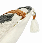 Подушка декоративная с вышивкой и кисточками Divine Abstractions варинант исполнения - 3 | Loft Concept в Грозном