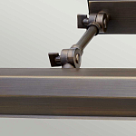 Светильник для картин с призматическим плафоном и двойными регулируемыми шарнирами Elstead Lighting варинант исполнения - 45 | Loft Concept в Грозном