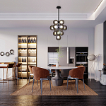 Люстра в форме виноградой грозди Inflorescence варинант исполнения - 4 | Loft Concept в Грозном