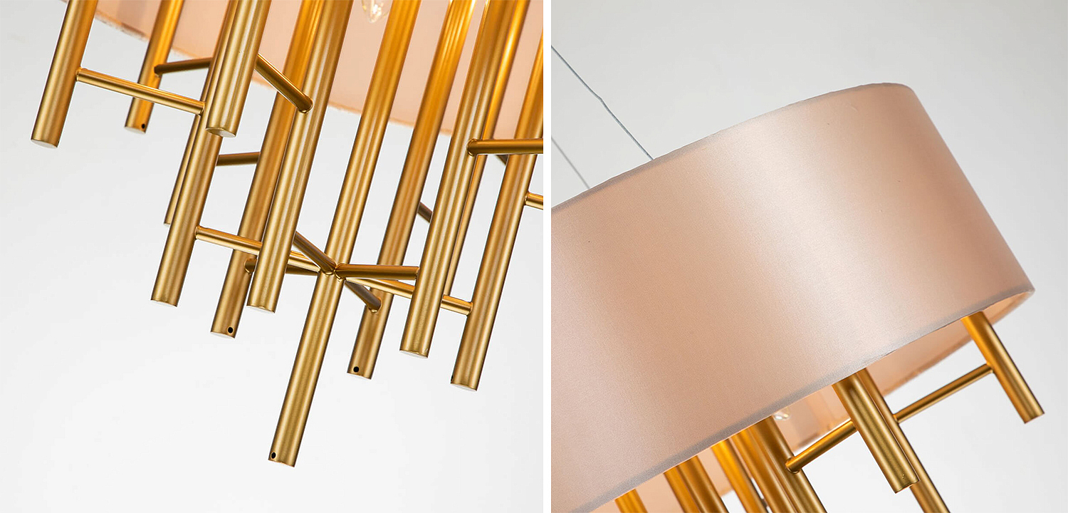 Люстра Oswell Lampshade Chandelier Люстра Oswell Lampshade Chandelier - Loft-Concept в Грозном