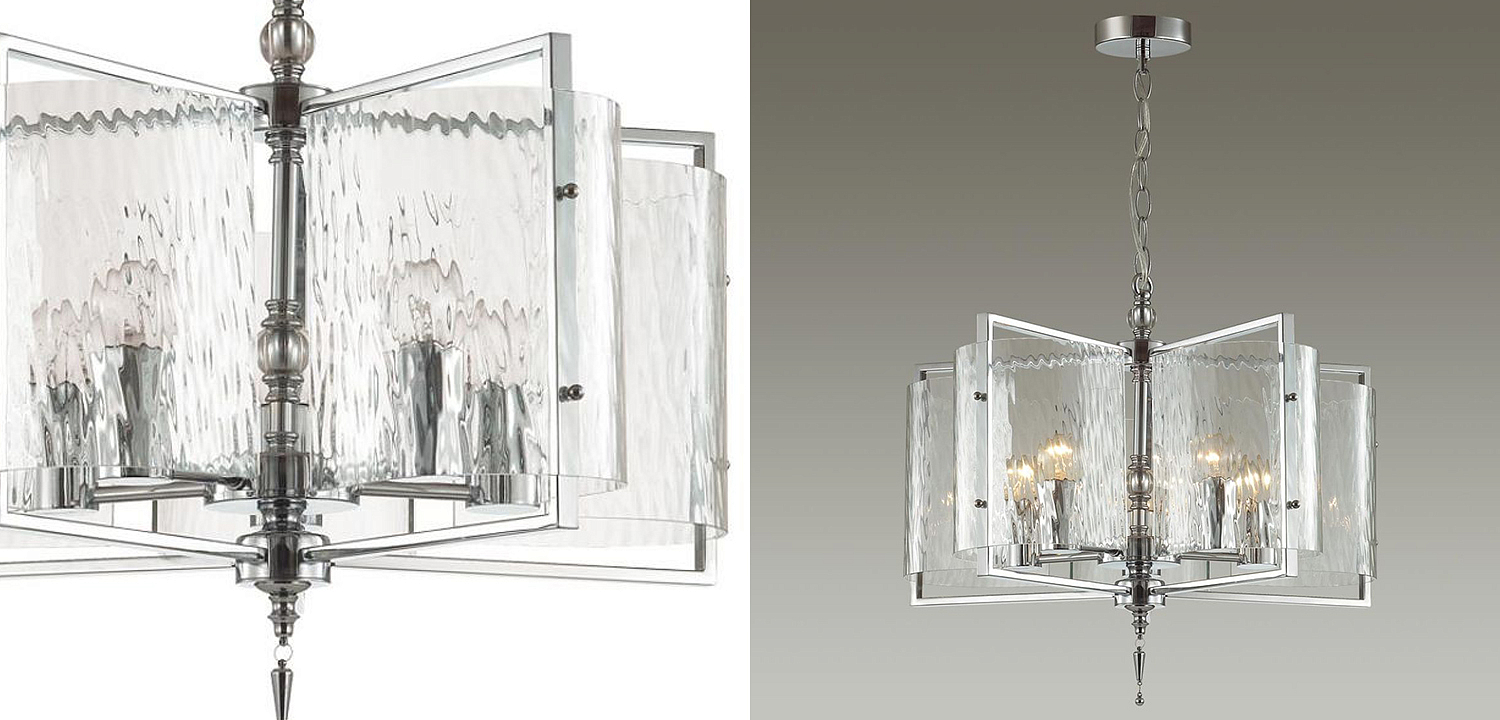 Люстра Karissa Chrome Chandelier 48 Люстра Karissa Chrome Chandelier 48 - Loft-Concept в Грозном