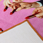 Коврик Seletti Lipstick Pink варинант исполнения - 1 | Loft Concept в Грозном
