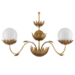 Бра с плафонами в форме шара на стеблях с листьями Whimsical Patterns варинант исполнения - 2 | Loft Concept в Грозном