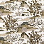 Ткань Velours landscape Beige пейзах N 1190 варинант исполнения - 1 | Loft Concept в Грозном