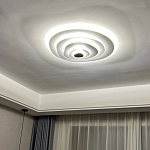 Потолочная люстра круглая многослойная Multilayering варинант исполнения - 7 | Loft Concept в Грозном