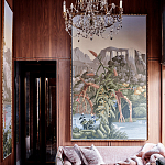 Обои ручная роспись Le Brésil Amarelo  варинант исполнения - 5 | Loft Concept в Грозном