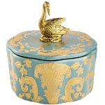 Фарфоровая шкатулка Swan Lake варинант исполнения - 1 | Loft Concept в Грозном