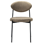 Стул металлический с мягкой спинкой и сиденьем Alfie Chair варинант исполнения - 7 | Loft Concept в Грозном