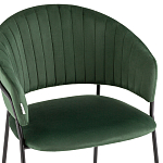 Стул в велюре зеленого цвета Horizon варинант исполнения - 6 | Loft Concept в Грозном