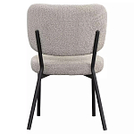 Стул мягкий с серо-бежевой буклированной обивкой Inspiration from Provence варинант исполнения - 4 | Loft Concept в Грозном