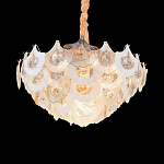 Люстра круглая с многослойными элементами в виде лепестков Embodiment варинант исполнения - 1 | Loft Concept в Грозном