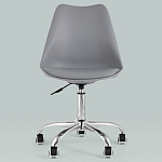Офисный стул на металлическом основании EGGERY Grey пластик варинант исполнения - 3 | Loft Concept в Грозном