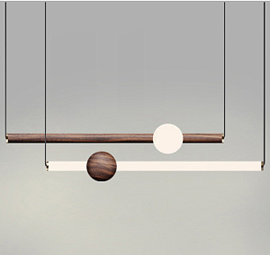 Люстра ORION GLOBE LIGHT wood