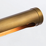 Светильник для картин цвета латунь с длинным цилиндрическим плафоном Alora варинант исполнения - 3 | Loft Concept в Грозном