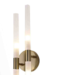 Бра с двумя цилиндрическими матовыми плафонами на круглом основании Delta Light варинант исполнения - 3 | Loft Concept в Грозном