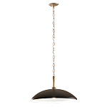 Подвесной светильник с широким куполообразным плафоном Kichler варинант исполнения - 2 | Loft Concept в Грозном