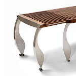 Дизайнерский раздвижной обеденный стол Poltronova Split Dining Table варинант исполнения - 2 | Loft Concept в Грозном