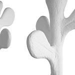 Люстра с белым каркасом и тканевыми абажурами Natural Stems варинант исполнения - 2 | Loft Concept в Грозном