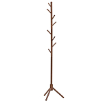 Напольная вешалка из массива бука Branches Hangers Dark варинант исполнения - 1 | Loft Concept в Грозном