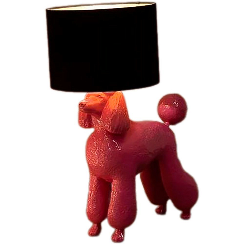 Лампа COLLECTION OF DOGS с абажуром Пудель Белый Черный Красный Золотой Серебряный Лампа COLLECTION OF DOGS с абажуром Пудель Белый Черный Красный Золотой Серебряный в Грозном | Loft Concept