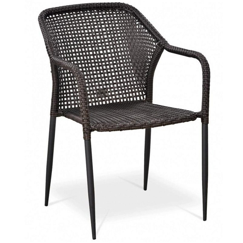 Стул Rottan stool brown Коричневый Черный Стул Rottan stool brown Коричневый Черный в Грозном | Loft Concept