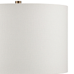 Настольная лампа с фактурным основанием с сочетании белого и зеленого цветов Festoon варинант исполнения - 2 | Loft Concept в Грозном