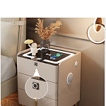 Умная прикроватная тумбочка c зарядкой для телефона Smart Furniture варинант исполнения - 4 | Loft Concept в Грозном