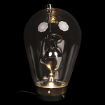 Настольная лампа светодиодная в форме лампочки Luma Dome варинант исполнения - 1 | Loft Concept в Грозном