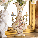 Ваза из фарфора с бронзовыми вставками Eden Garden варинант исполнения - 8 | Loft Concept в Грозном