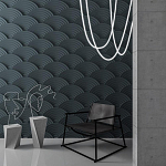 Гипсовая 3D Панель Aura варинант исполнения - 3 | Loft Concept в Грозном