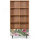 Широкий стеллаж с принтом Elise Rack варинант исполнения - 10 | Loft Concept в Грозном