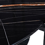 Стол журнальный круглый черный с полкой Inherence варинант исполнения - 3 | Loft Concept в Грозном