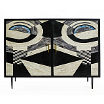 Буфет в гостиную с инкрустацией  Bone Inlay sideboard - 2 doors варинант исполнения - 1 | Loft Concept в Грозном