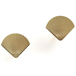 Комплект из 2-х настенных крючков из металла Shell Wall Hooks варинант исполнения - 2 | Loft Concept в Грозном