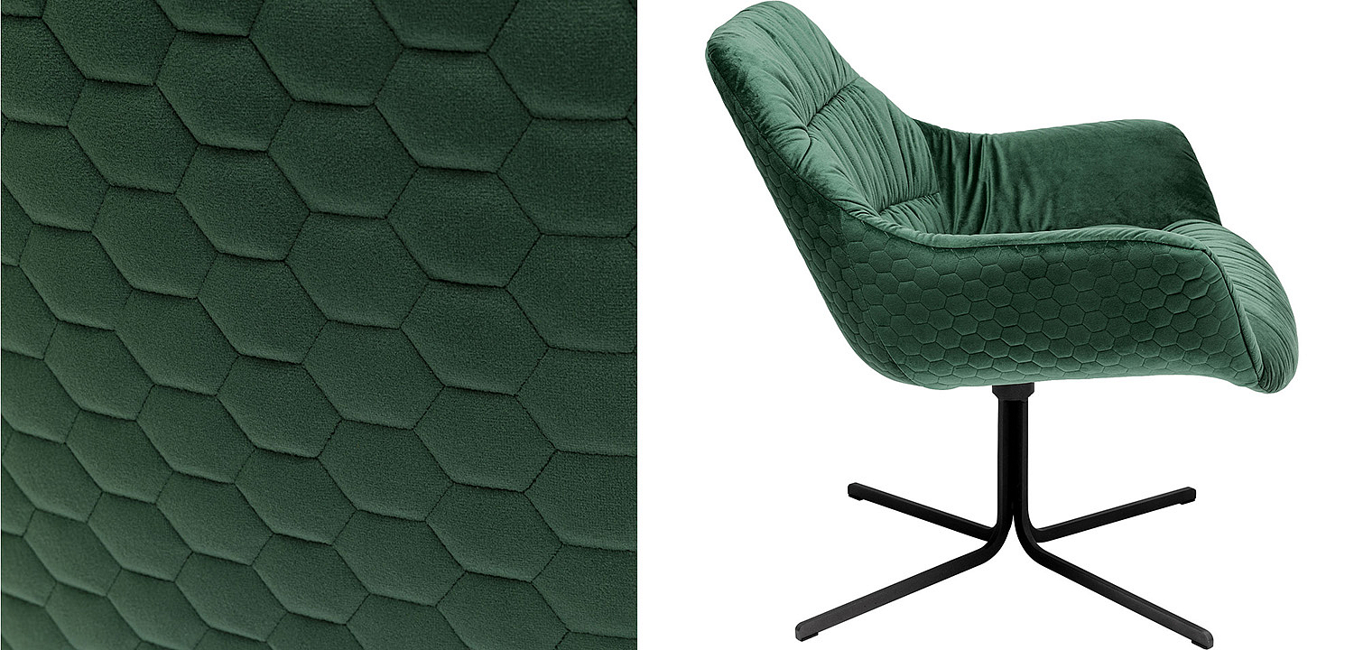 Кресло вращающееся Green Honeycomb - Loft-Concept в Грозном