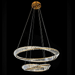 Люстра подвесная из 2-х колец Round Air Chandelier варинант исполнения - 1 | Loft Concept в Грозном