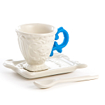 Кофейная пара Seletti I-Coffee Blue варинант исполнения - 1 | Loft Concept в Грозном