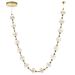 Люстра подвесная с шарообразными плафонами Crystal Globule варинант исполнения - 11 | Loft Concept в Грозном