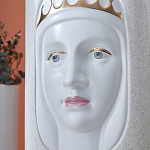 Ваза с золотисто-белыми фрагментами Faces of Imagination варинант исполнения - 8 | Loft Concept в Грозном