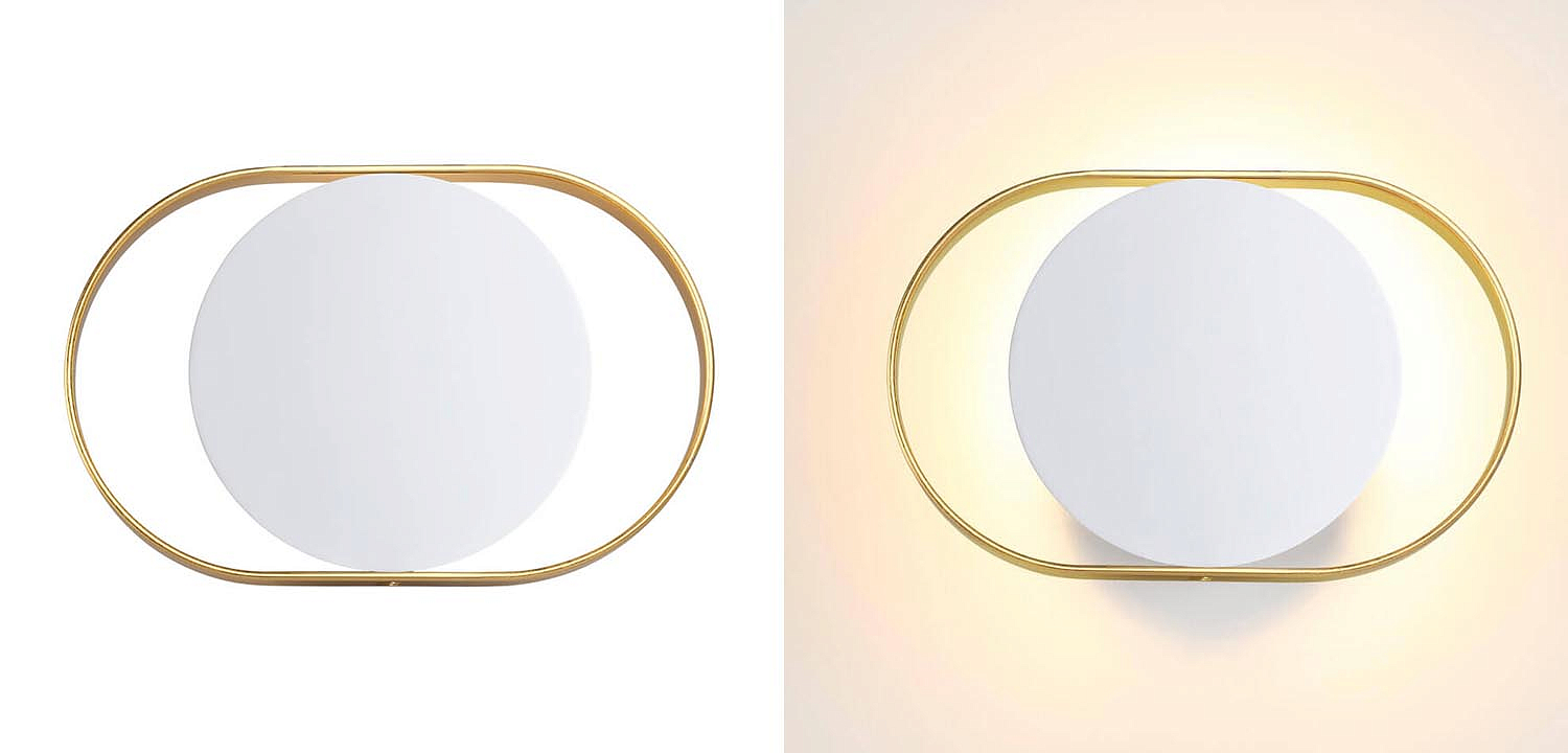 Бра Globo Ocular Sconce Oval White Бра Globo Ocular Sconce Oval White - Loft-Concept в Грозном
